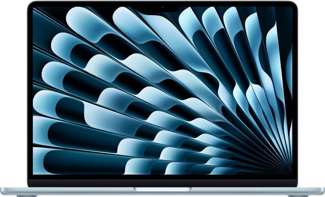 Apple - 13" MacBook Air Sky Blue: M4 chip w 10-core CPU & 8-core GPU,16GB,256GB SSD