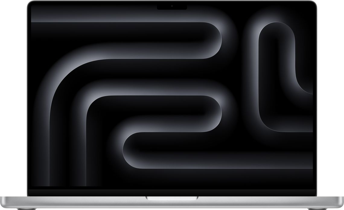 Apple - 14" MacBook Pro: M4 Pro chip w 12-core CPU & 16-core GPU, 24GB, 512GB SSD - Silver