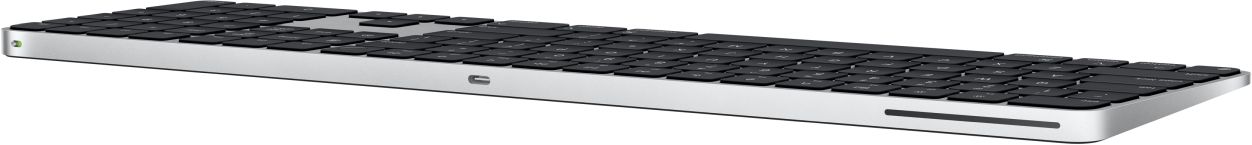 Apple - Magic Keyboard w Touch ID & Numeric Keypad - Mac models w Silicon - US Eng - Black Keys