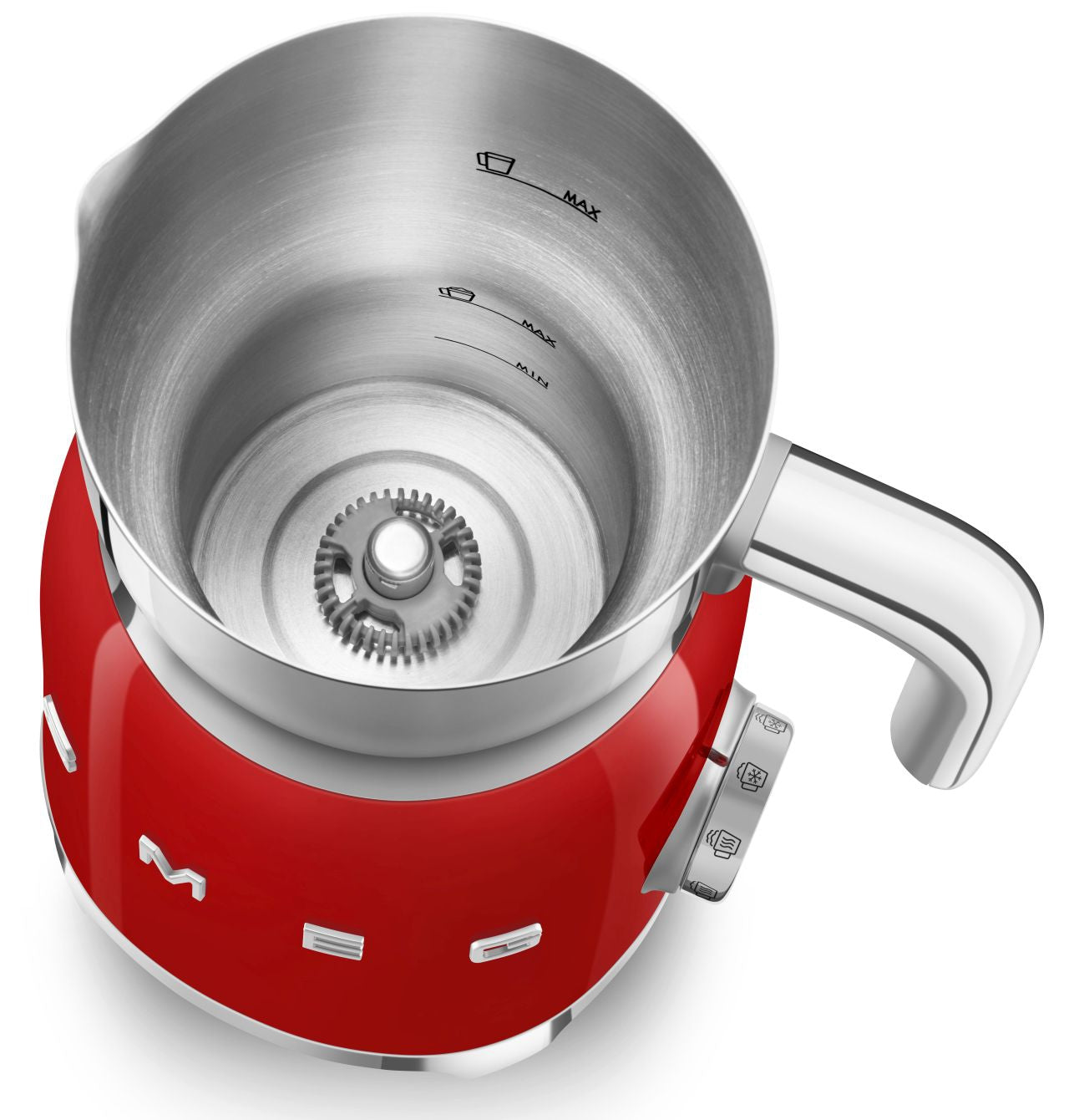 Smeg - 50's Retro Style Milk Frother - Red