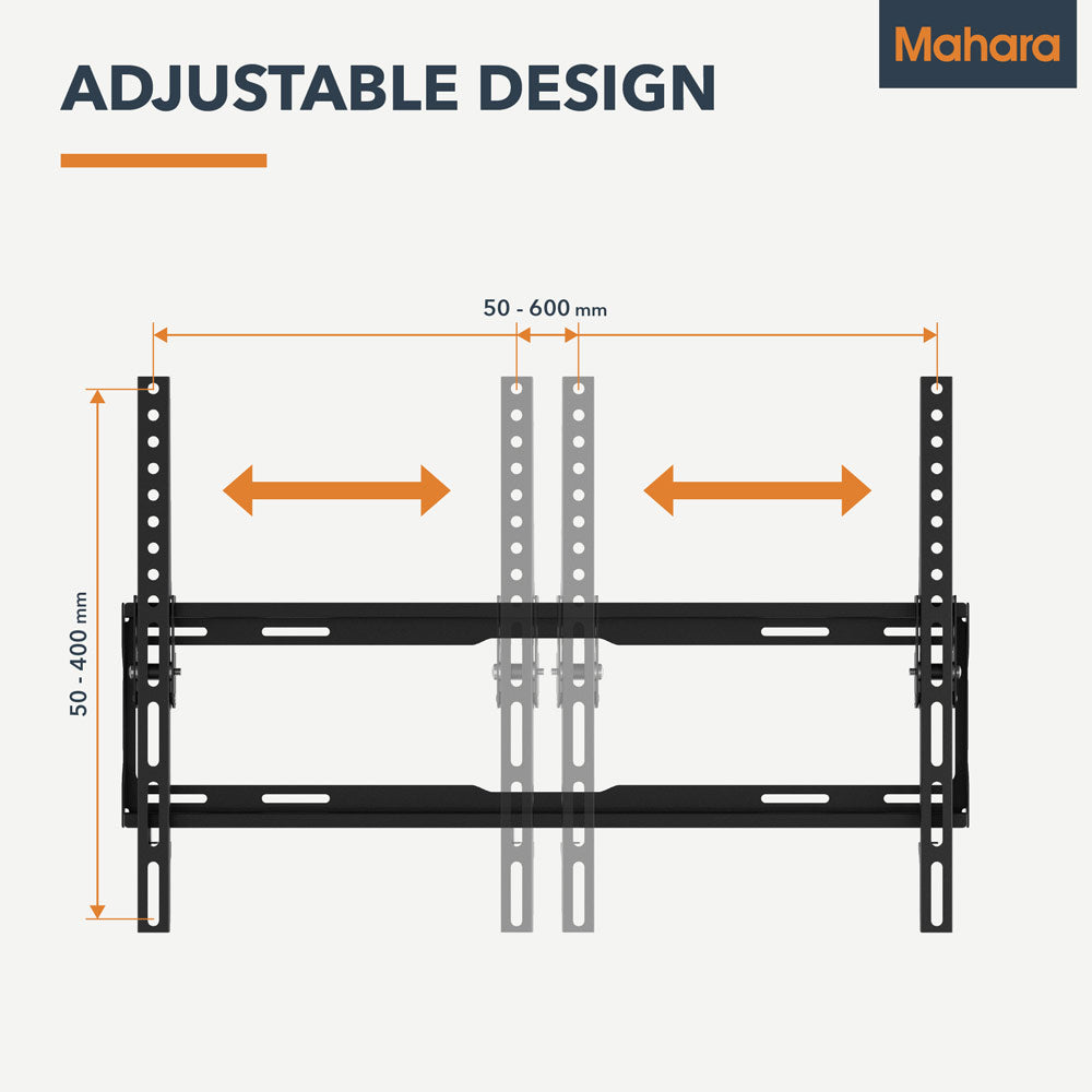Mahara Tilting TV Wall Mount Bracket for 37" to 80" TV