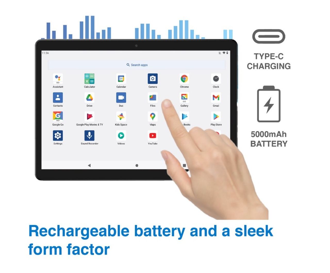 Laser 10" Tablet powered by Android