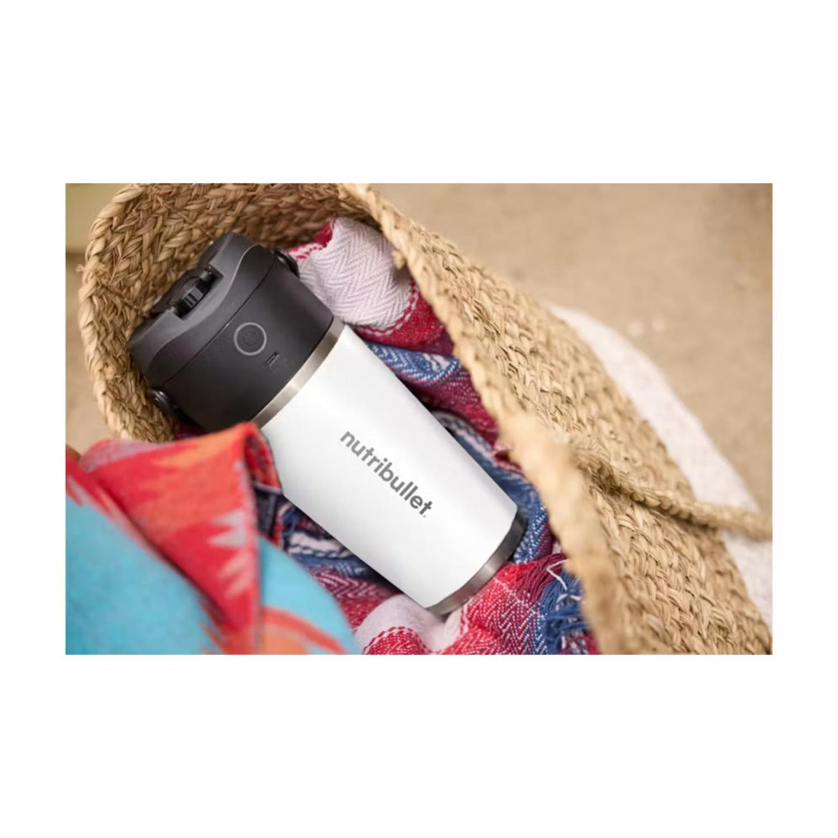 Nutribullet - Flip Blender - Stainless White