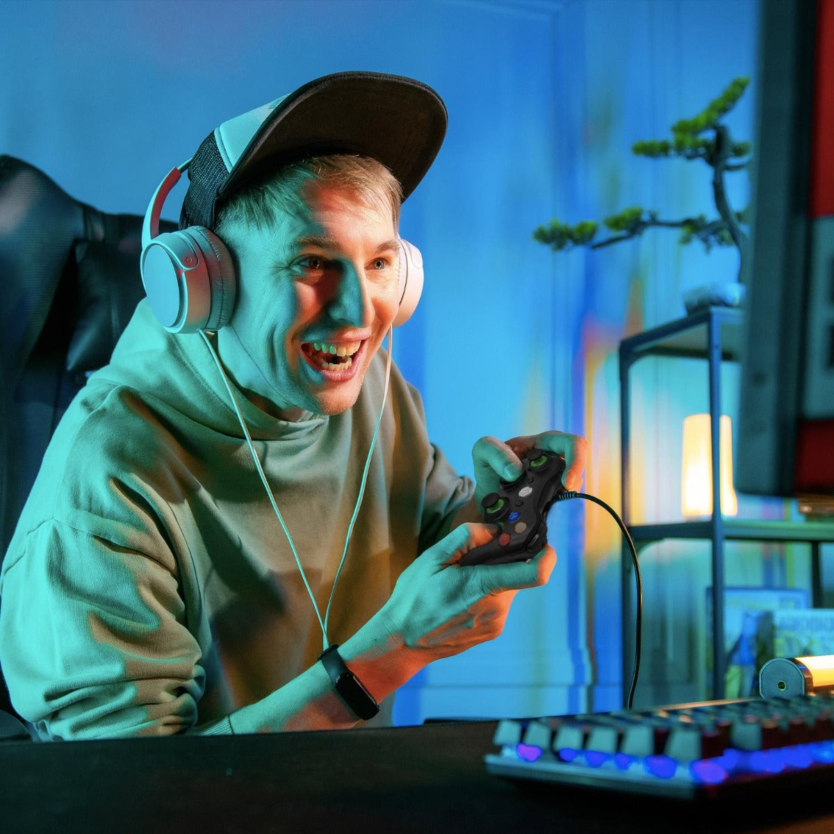 Laser - Gaming Wired PC Gaming Controller