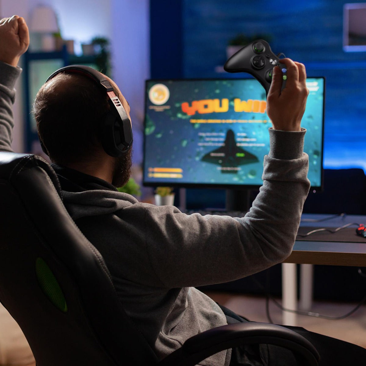 Laser - Gaming Wired PC Gaming Controller