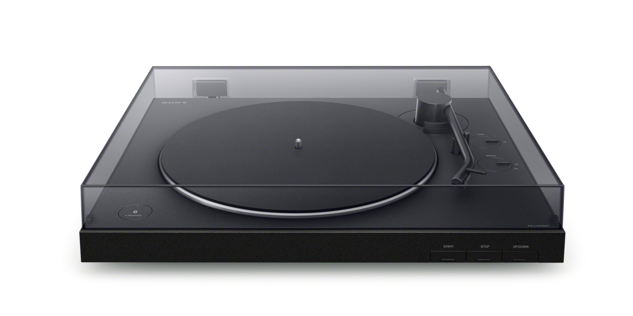 Sony - Turntable with Bluetooth - Black