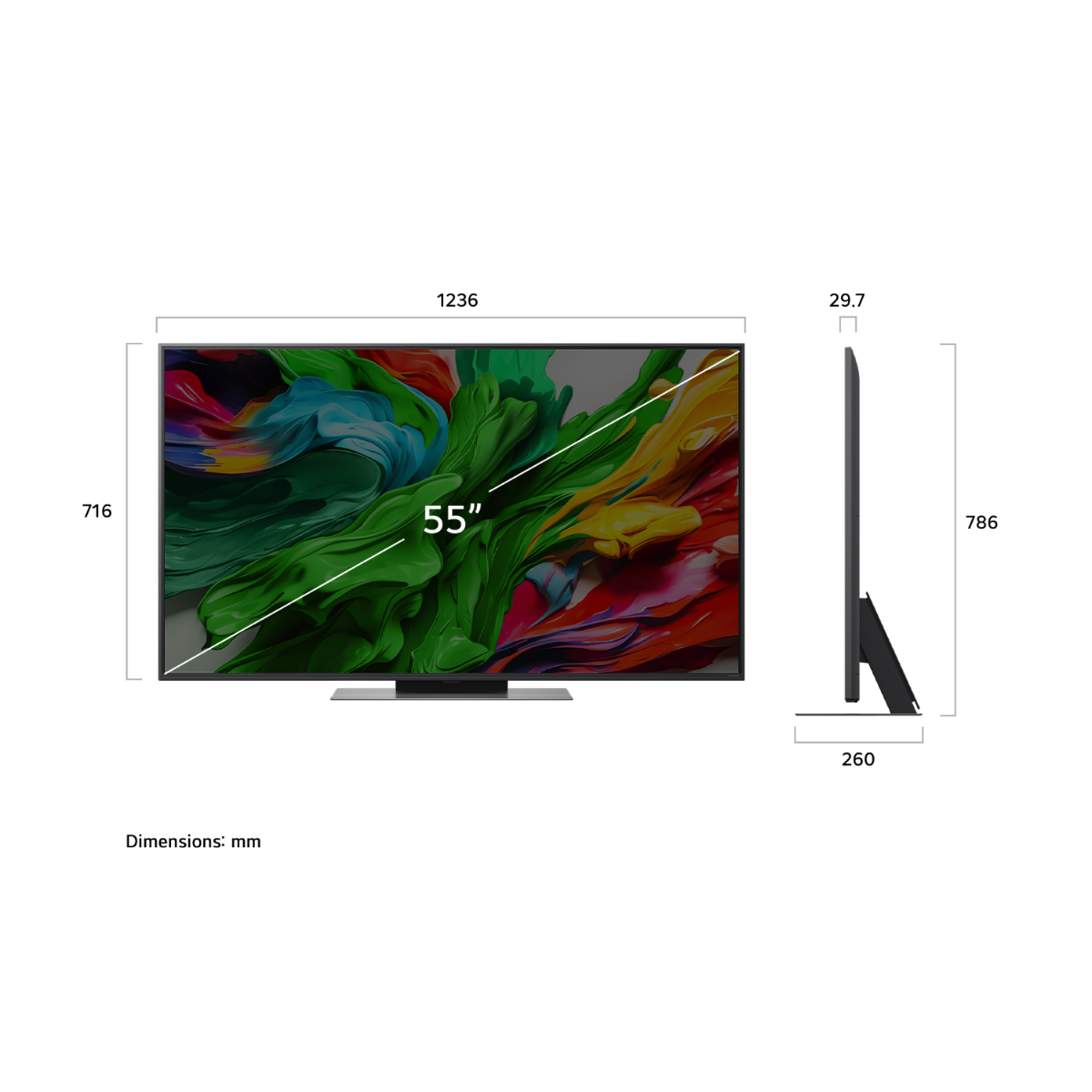 LG - 86" QNED86A EVO AI Mini LED UHD 4K (2025)
