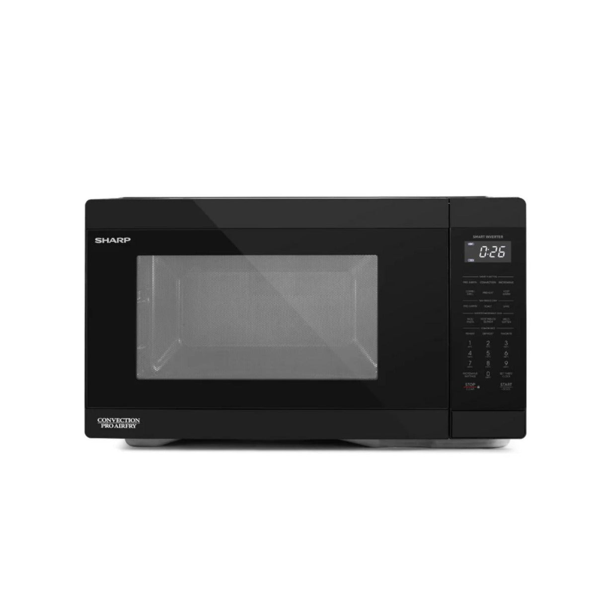 Sharp - 26L Pro Airfry Convection Microwave - Black