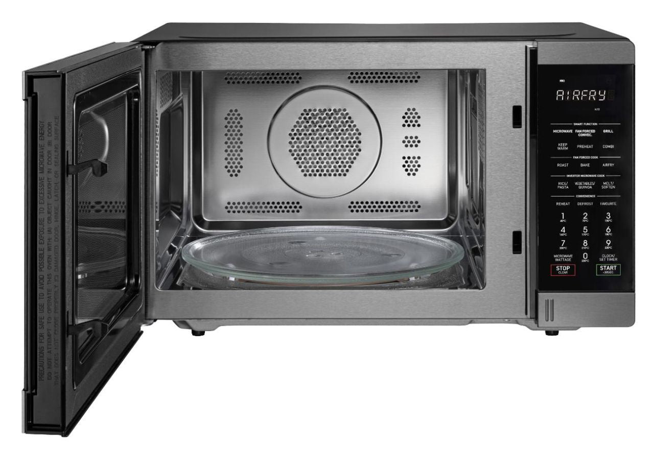 Sharp - 32L Inverter Airfry Convection Microwave Oven - Black S/S