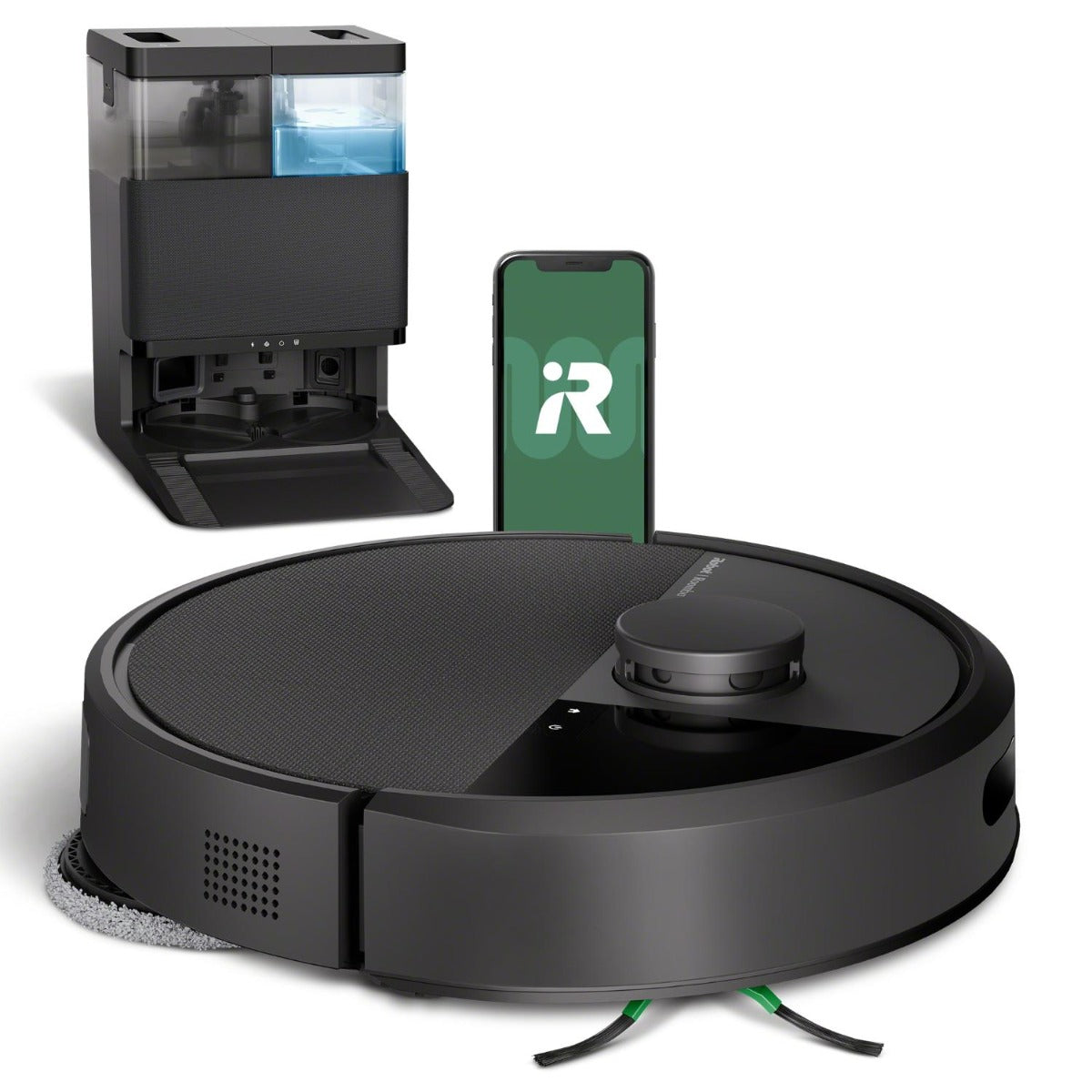 iRobot - Roomba Plus 405 Combo Robot + AutoWash Dock
