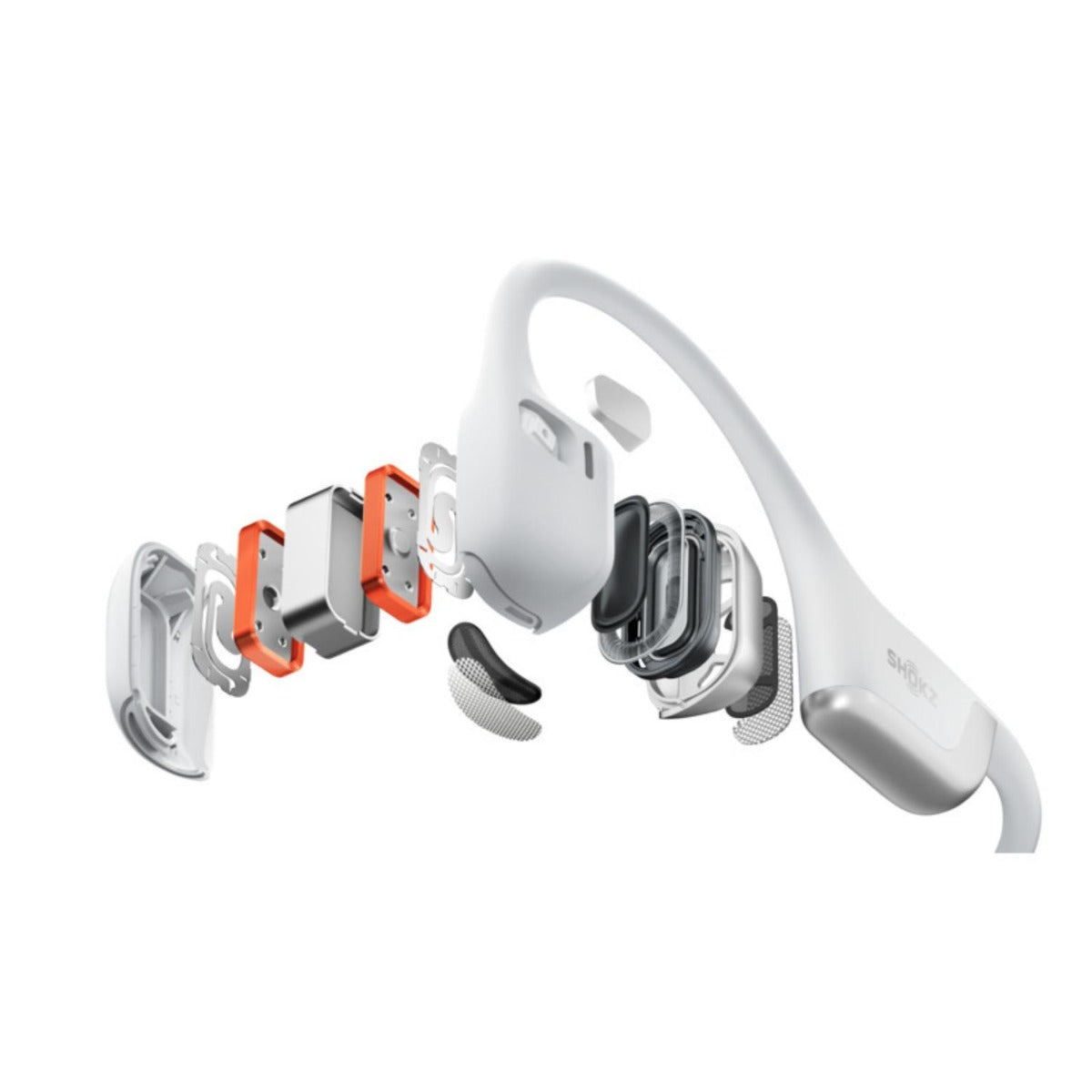 Shokz - OpenRun Pro2 Bone Conduction Sports Headphones - Silver