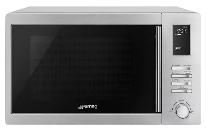 Smeg - 34L Freestanding Microwave - With Grill
