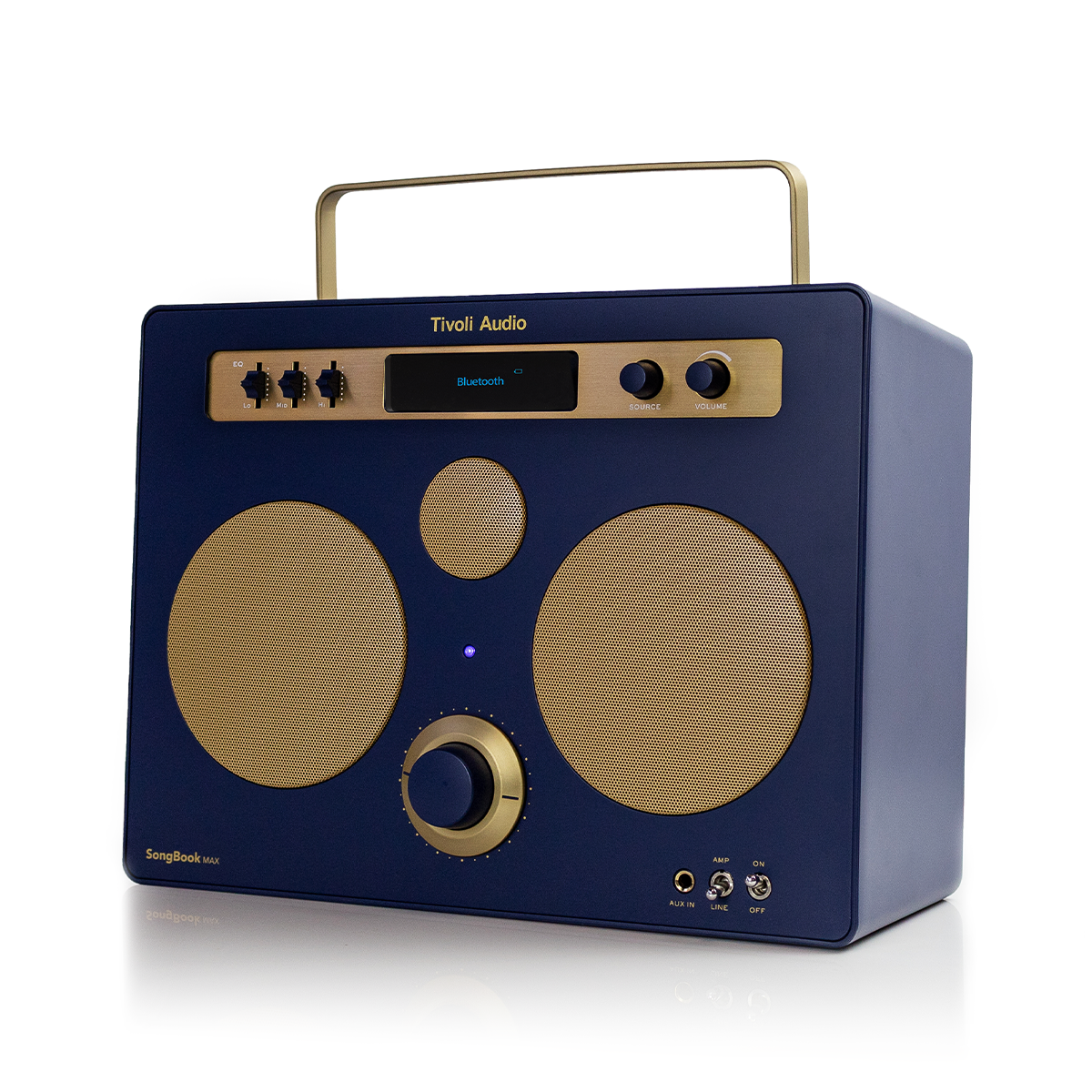 Tivoli - Songbook Max+ Bluetooth FM DAB+ Portable Speaker - Blue