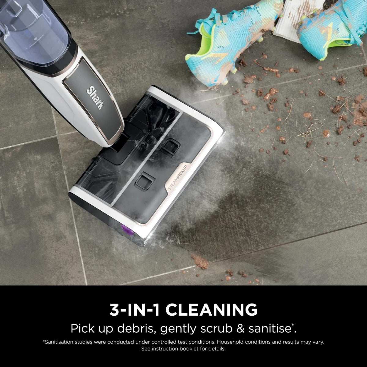 Shark - Steam Pickup 3-in-1 Steam Mop