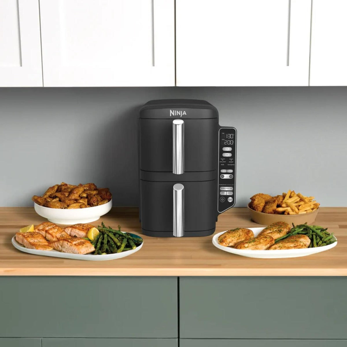 Ninja - Doublestack 7.6L Air Fryer
