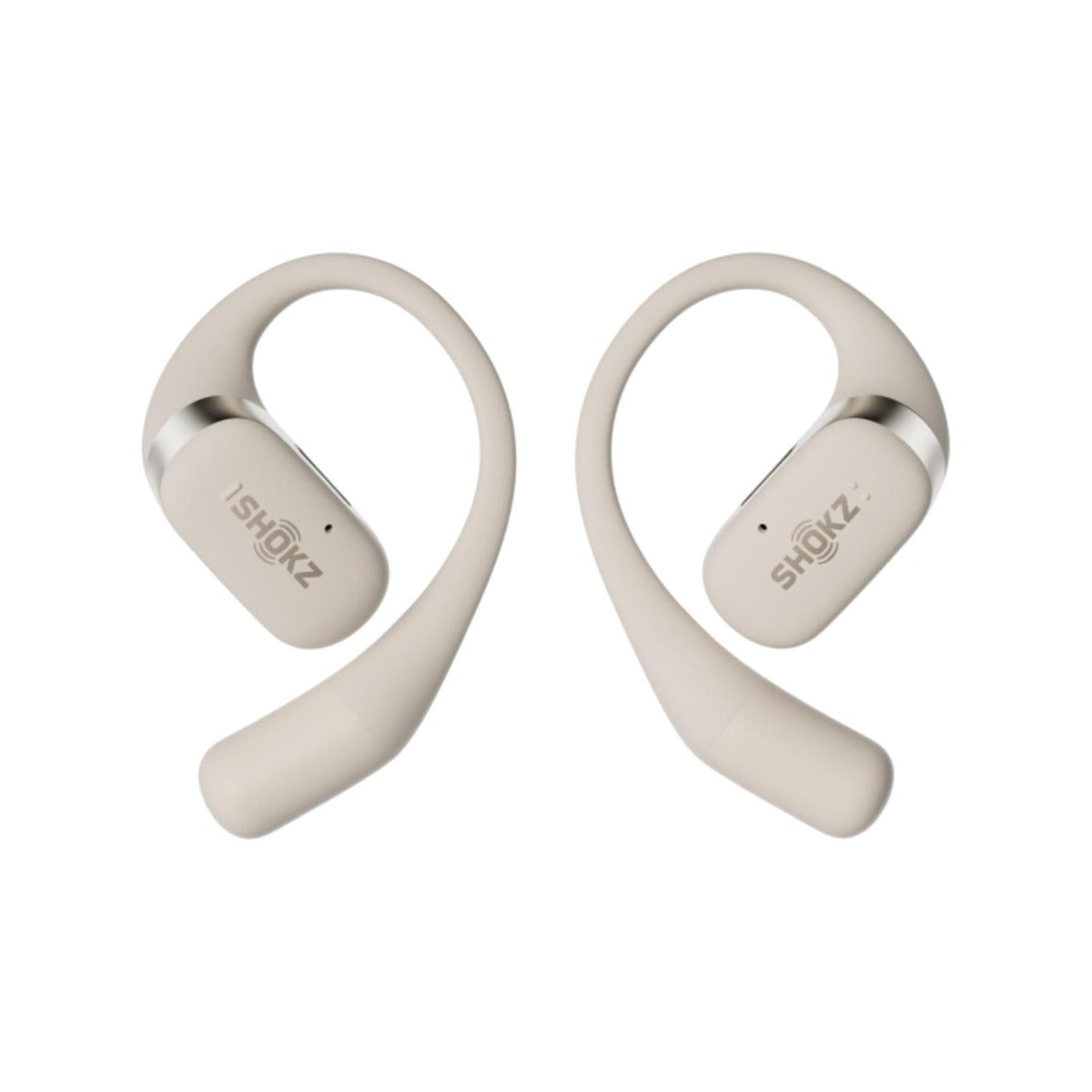 Shokz - OpenFit Open-Ear True Wireless Earbuds - Beige