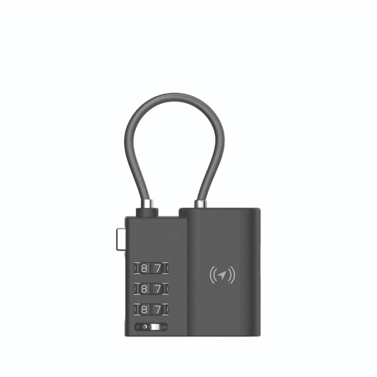 Laser - Luggage lock Smart Tag with rechargeable battery