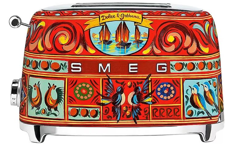 Smeg - Dolce & Gabbana 2 Slice Toaster