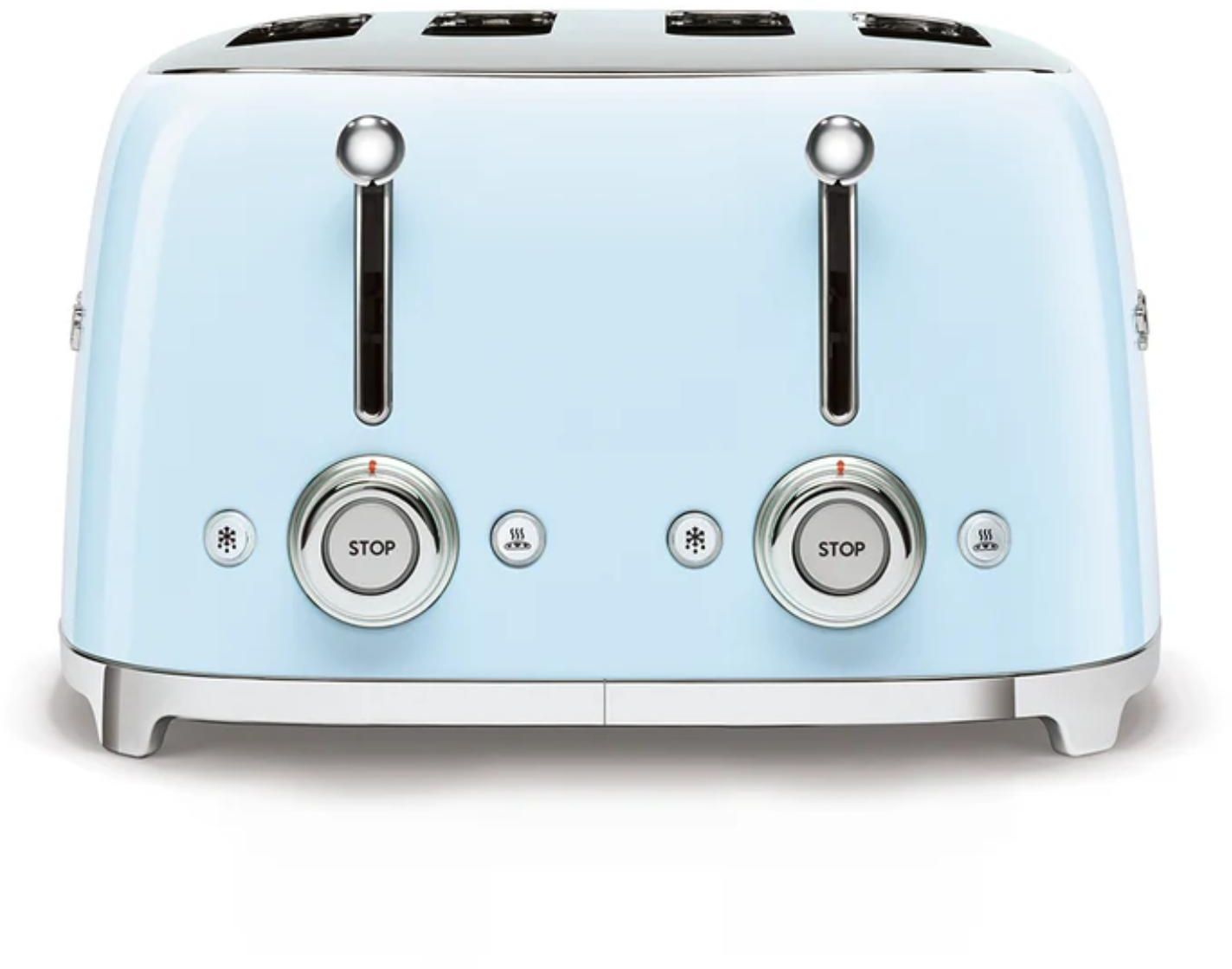 Smeg - 50s Style 4 Slice Toaster - Pastel Blue