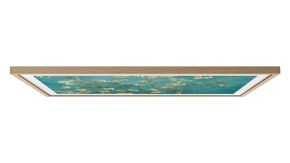 Customisable Modern Bezel For 32" Frame TV - Teak (2024)