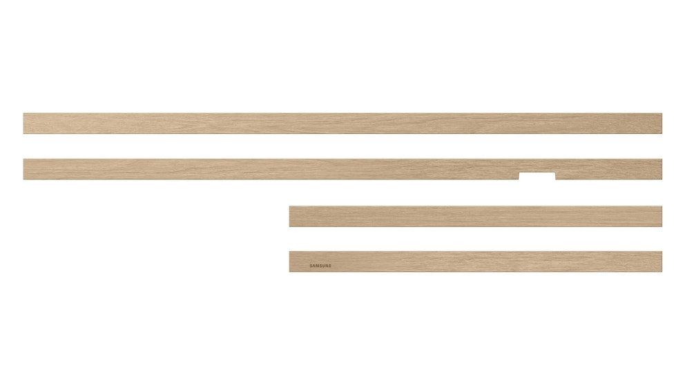 Customisable Modern Bezel For 32" Frame TV - Teak (2024)