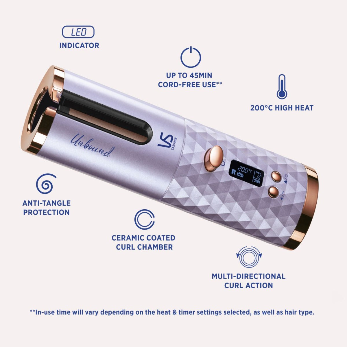 Vidal Sassoon - Unbound Cordless Auto Curler