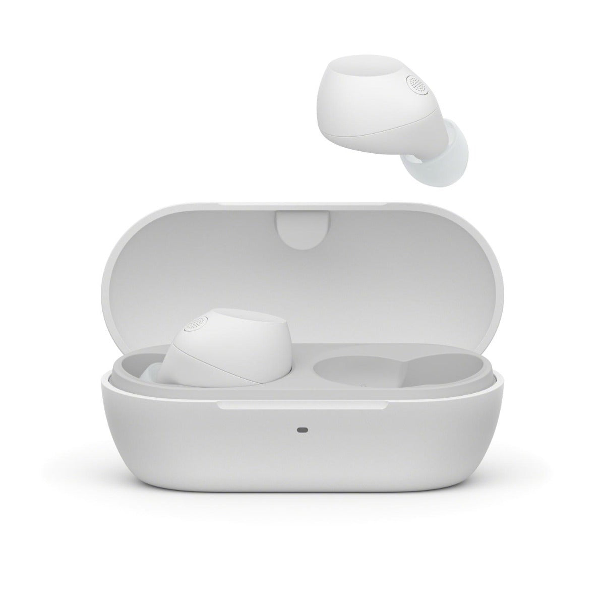 Sony - Truly Wireless Noise Cancelling Earbuds - White