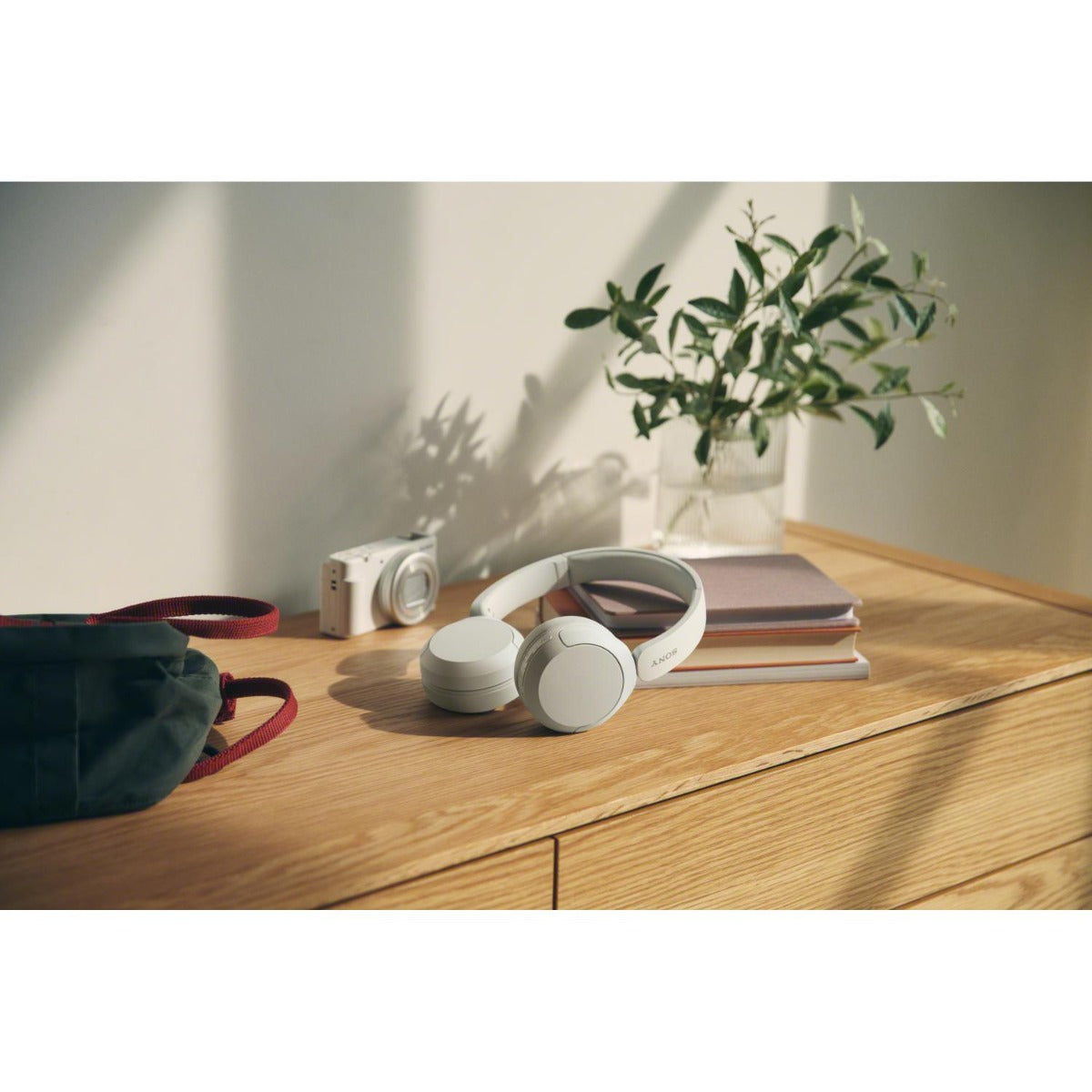 Sony - Wireless on Ear Headphones - White