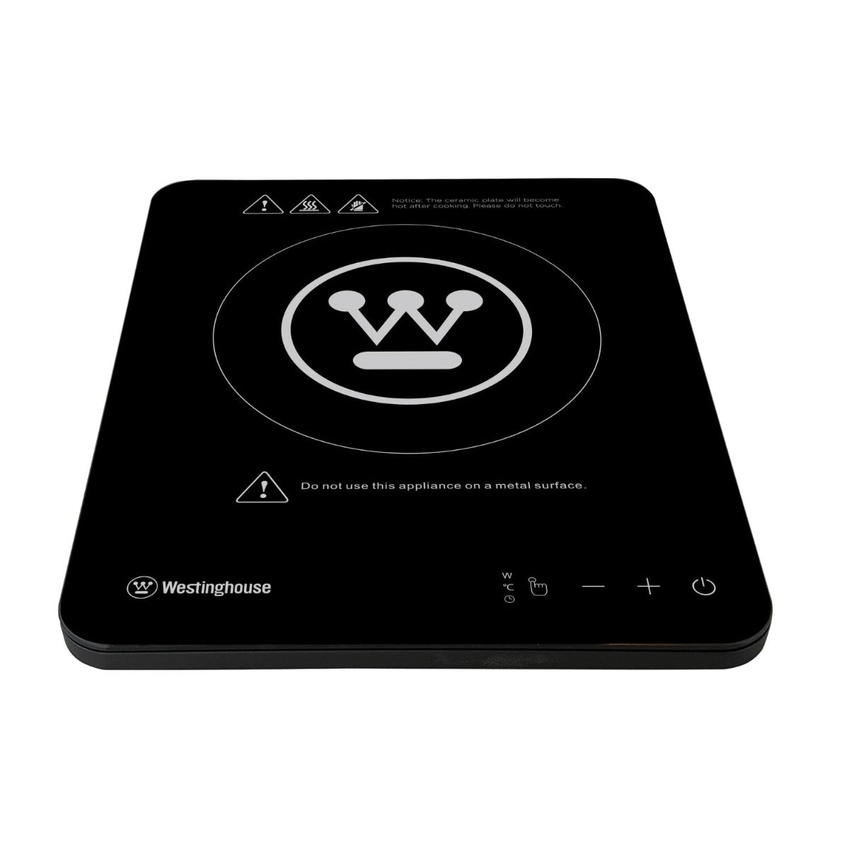 Westinghouse - 2000W Single Induction Cooktop