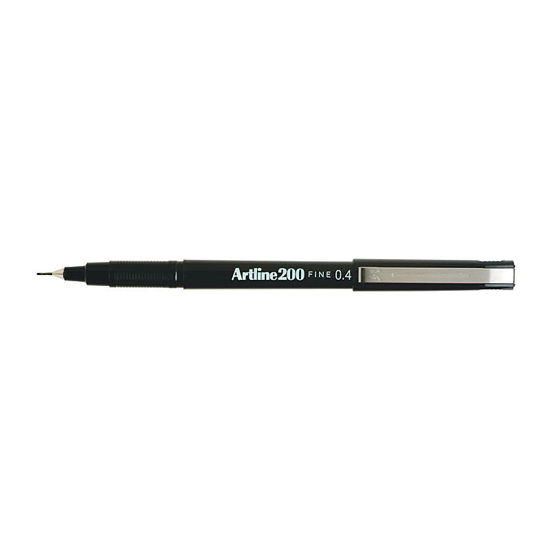 Artline 200 Fline Pen Blk Bx12 - Wholesales Supply
