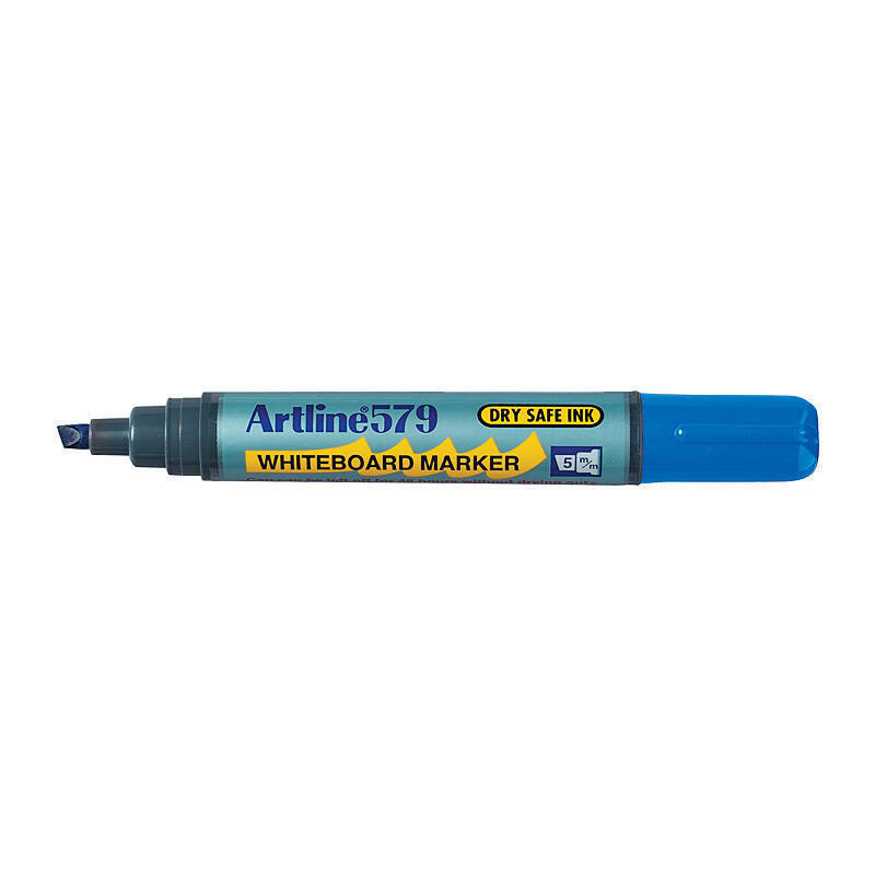 Artline 579 W/B Mrker Blu Bx12 - Wholesales Supply