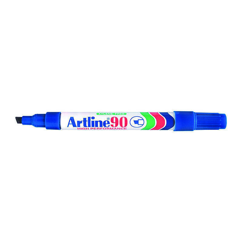 Artline 90 Perm Mrker Blu Bx12 - Wholesales Supply
