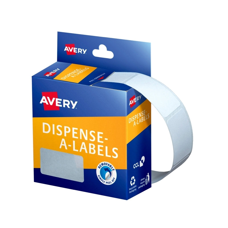 AV Lbl Rect Disp Wht Pk380 - Wholesales Supply