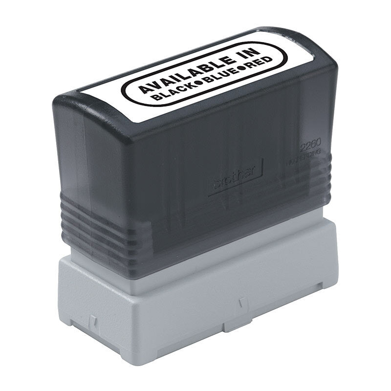 Brother 22x60mm Black Stamp - Wholesales Supply