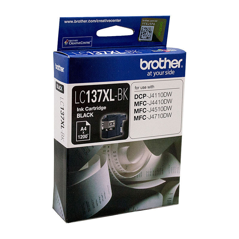Brother LC137XL Black Ink Cart - Wholesales Supply