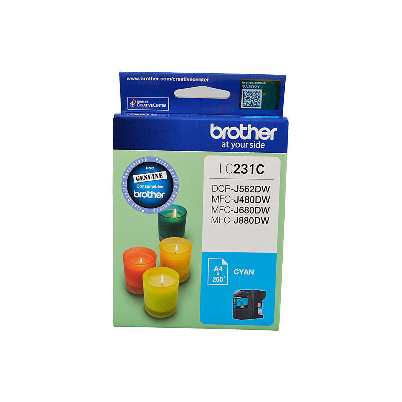 Brother LC231 Cyan Ink Cart - Wholesales Supply