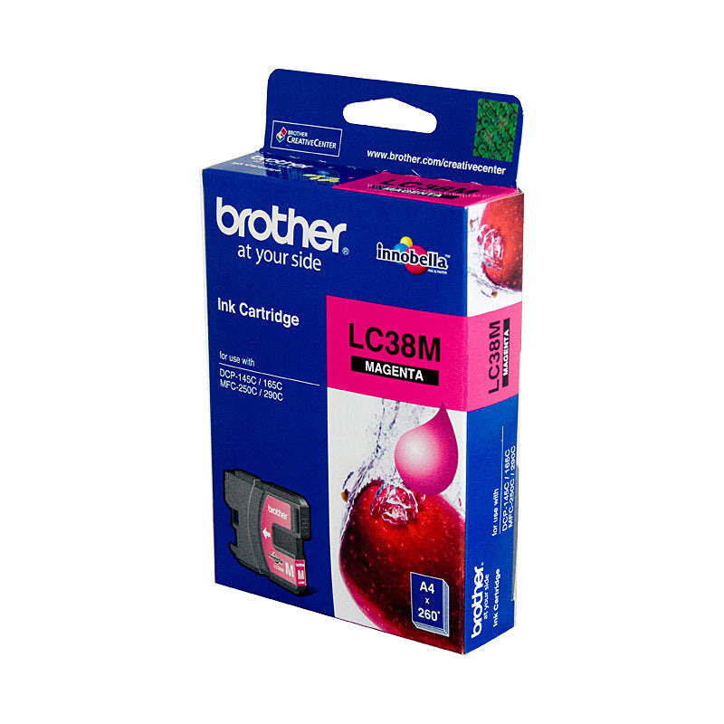 Brother LC38 Magenta Ink Cart - Wholesales Supply