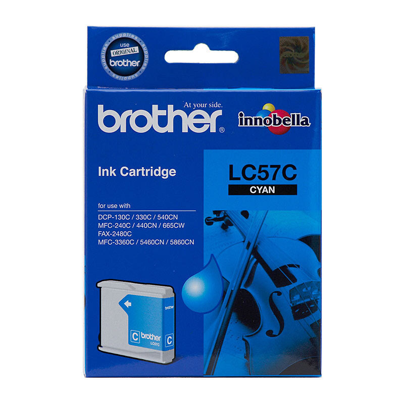 Brother LC57 Cyan Ink Cart - Wholesales Supply