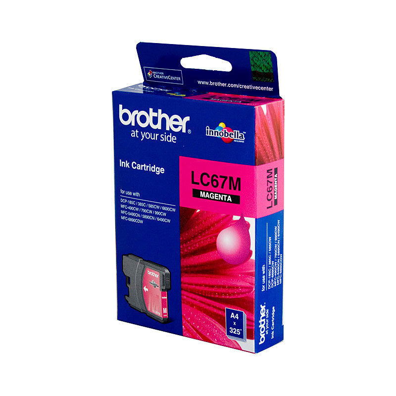 Brother LC67 Magenta Ink Cart - Wholesales Supply