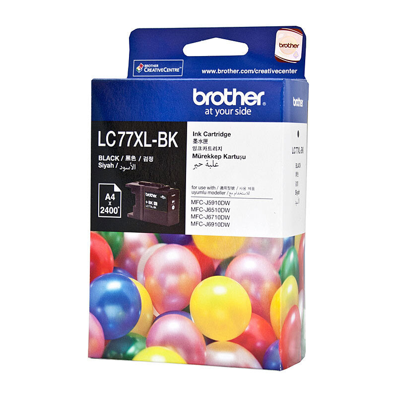 Brother LC77XL Black Ink Cart - Wholesales Supply