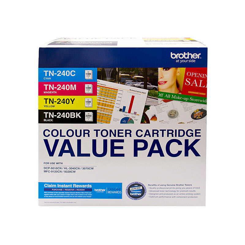 Brother TN240 Colour 4 Pack - Wholesales Supply
