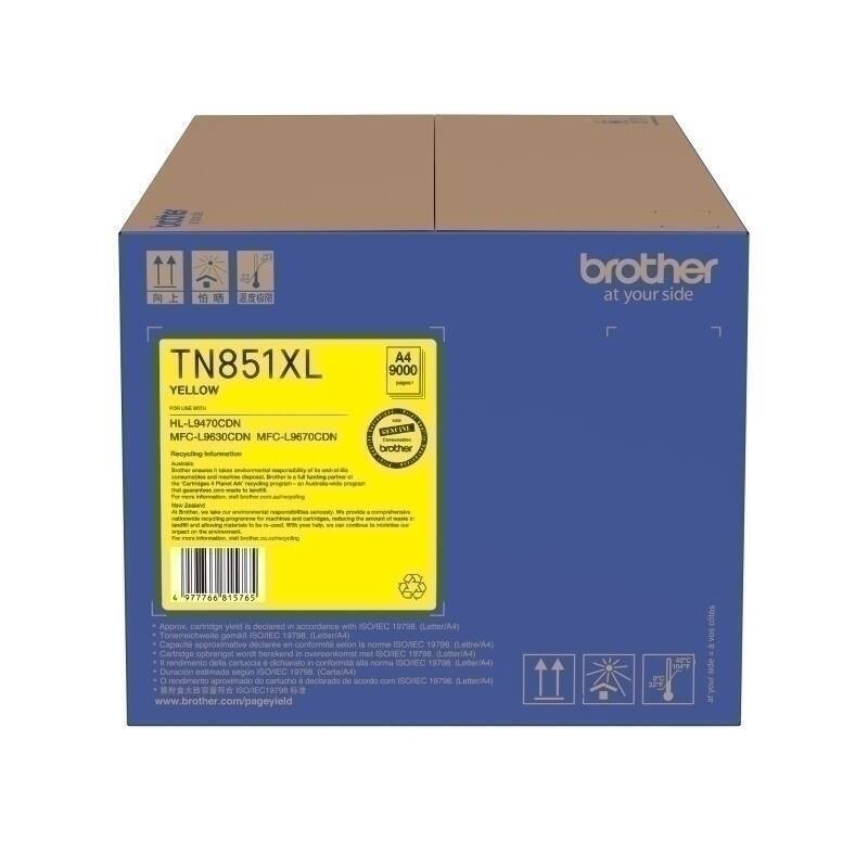Brother TN851XL Yell Toner Car - Wholesales Supply