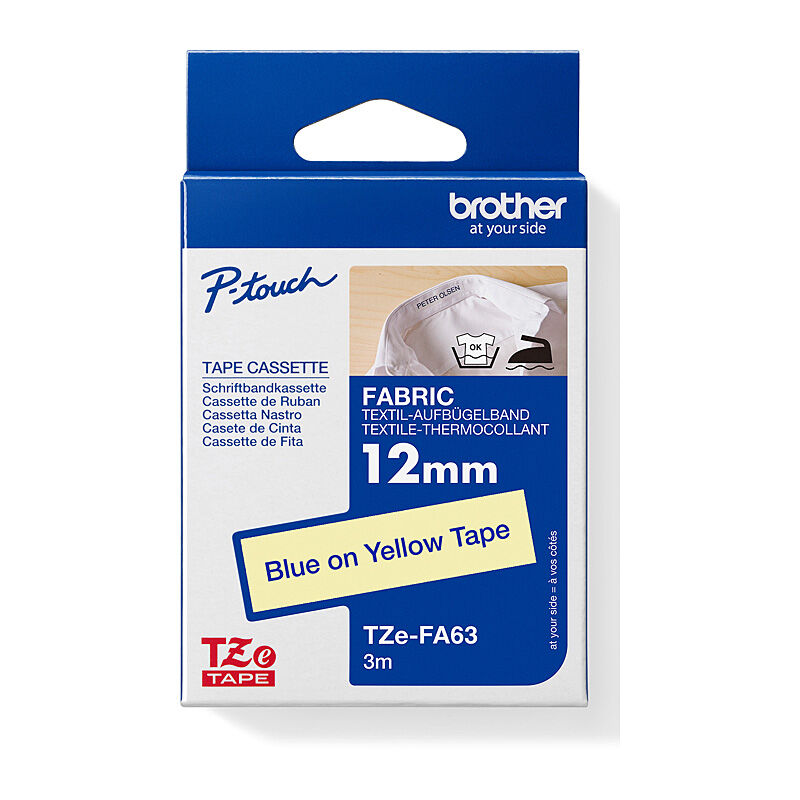 Brother TZeFA63 Fabric Tape - Wholesales Supply