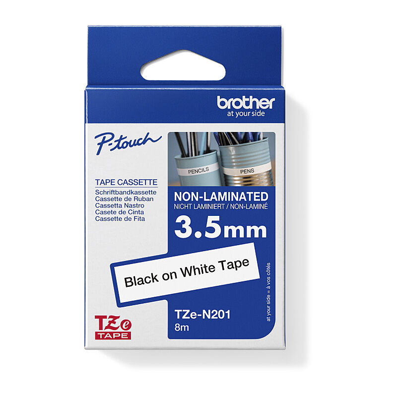 Brother TZeN201 Labelling Tape - Wholesales Supply