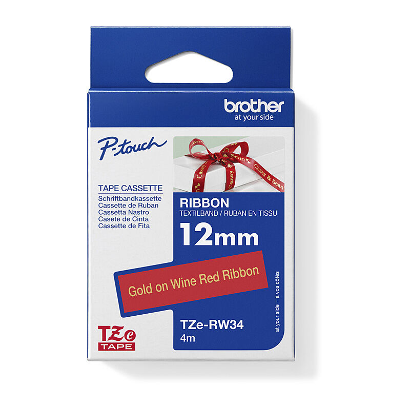 Brother TZeRW34 Labelling Tape - Wholesales Supply