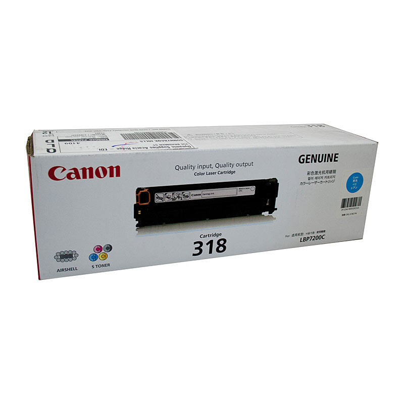 Canon CART318 Cyan Toner - Wholesales Supply