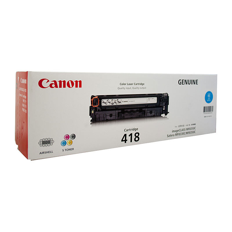 Canon CART418 Cyan Toner - Wholesales Supply