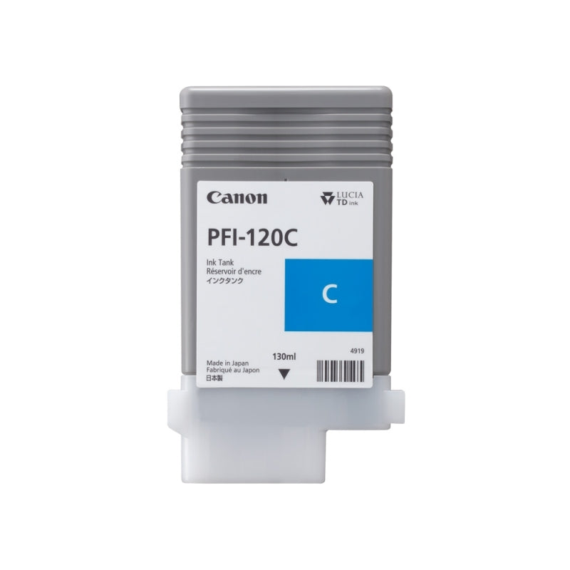 Canon PFI120 Cyan Ink - Wholesales Supply