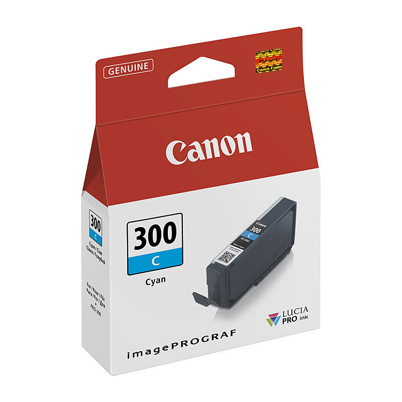 Canon PFI300 Cyan Ink Tank - Wholesales Supply
