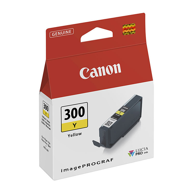 Canon PFI300 Yellow Ink Tank - Wholesales Supply